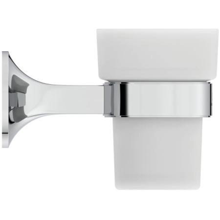 Ideal Standard La Dolce Vita Стакан, подвесной, цвет: хром/матовое стекло