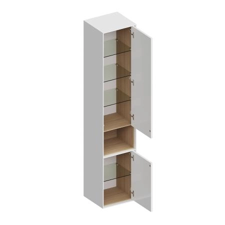 Пенал Kerama Marazzi PLAZA MODERN ПЛАЗА МОДЕРН PLB.M.170\WHT.V подвесной 170, белый глянцевый
