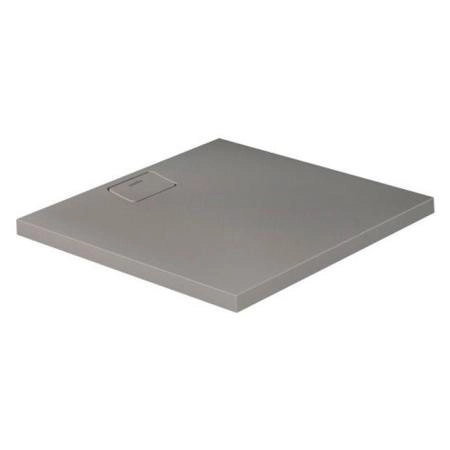 Duravit Stonetto Поддон композитный квадратный 90x90х5см, d9см, цвет: Бетон