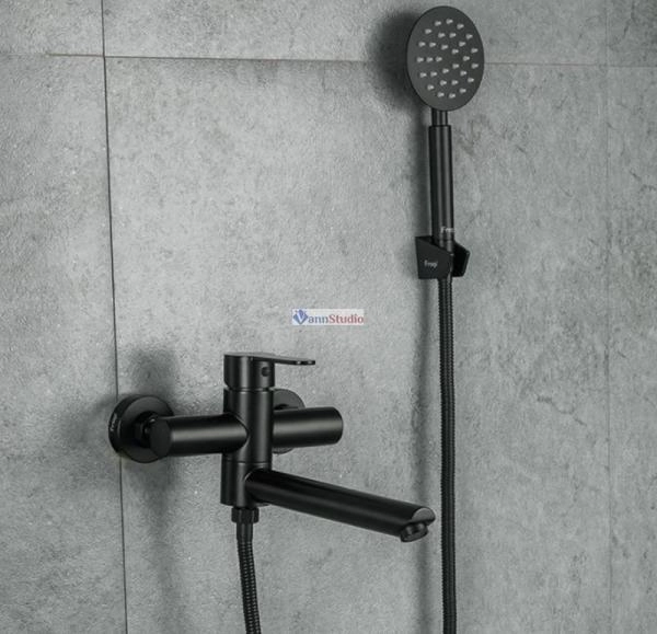 Смеситель для ванны Frap F32801-6 черный