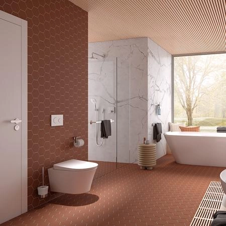 Toto GP Унитаз 54х38х33.5см., подвесной, безободковый, CeFiONtect, с сиденьем, SoftClose, петли из нерж. стали, цвет: белый