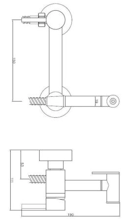 Гигиенический душ ESKO SMH02 BLACK черный