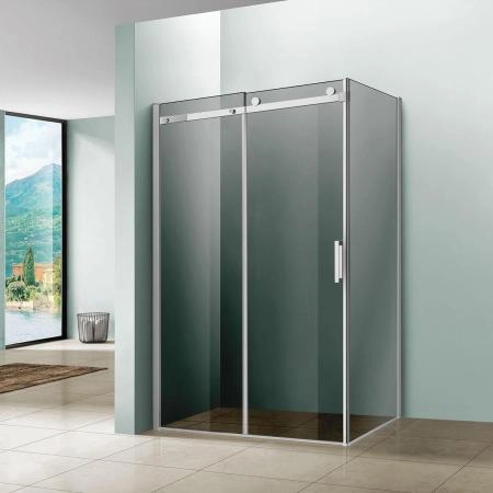 Душевой уголок Vincea Como VSR-1C9012CG, 1200*900, хром, стекло тонированное