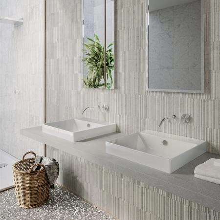 Catalano Zero Раковина 50x50см, без отв., цвет: белый глянцевый