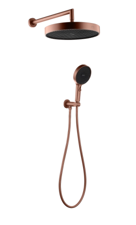 Лейка ручная+верхняя+выпуск+шланг Boheme CELLBRUSHED BRONZE 427-BRB