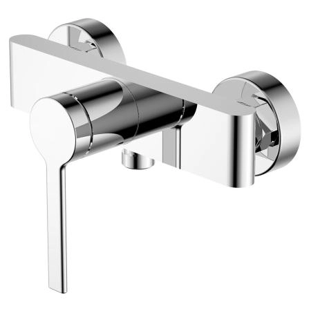 Смеситель для душа Azario VINCENTE с ручным душем, без излива, хром (AZ-VRZ338326C)