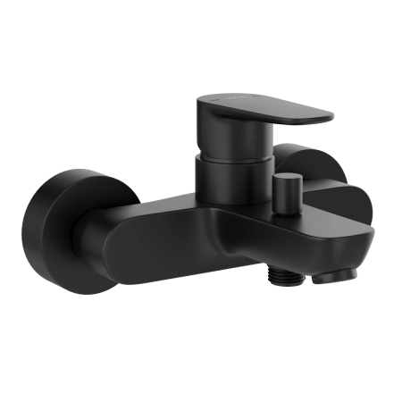 Смеситель VitrA Flow Soft  A4294636EXP настенный однорычажный матовый черный латунь