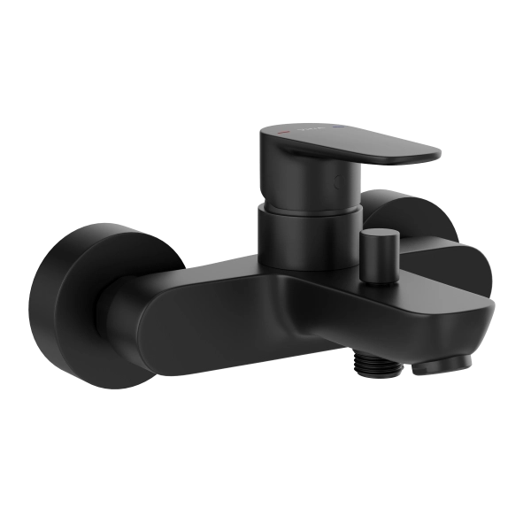 Смеситель VitrA Flow Soft  A4294636EXP настенный однорычажный матовый черный латунь