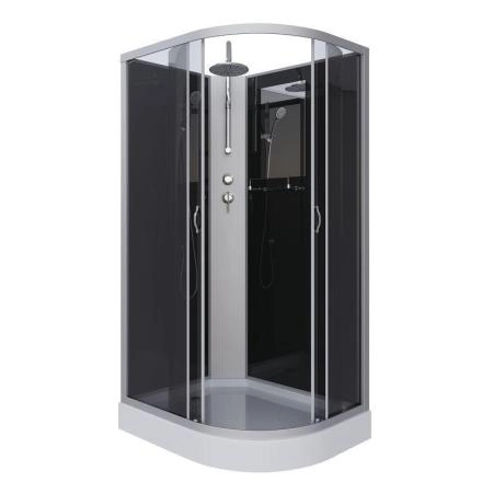 Душевая кабина Niagara NG-3512-14LBKT 1200х800х2100-2400 низкий поддон 13см стекло тонированное