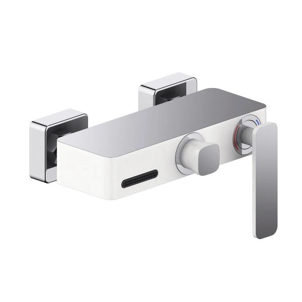 Смеситель для ванны с душем Timo Torne хром-белый (4314/00-16Y)