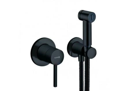 Гигиенический душ KLUDI BOZZ BLACK 389983976 со смесителем со встраиваемой частью