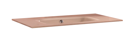 Столешница Boheme стекло 80см моноблок CAPPUCINO monaco 852-080-CP monaco