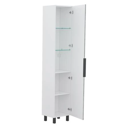 Пенал для ванной напольный Volna Twing 40 бетон