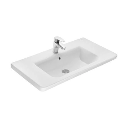 Roca The Gap Original UNIK Раковина подвесная 80x44x16.5см., с 1 отв., цвет: белый