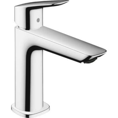 Смеситель Hansgrohe 71252000 Logis Fine для раковины 110 мм, PushOpen хром
