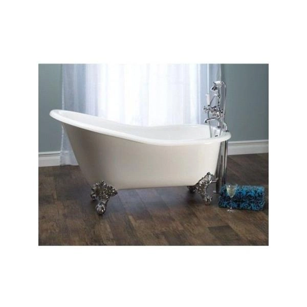 Ванна Magliezza Gracia-CR 170х76 см чугунная ножки хром