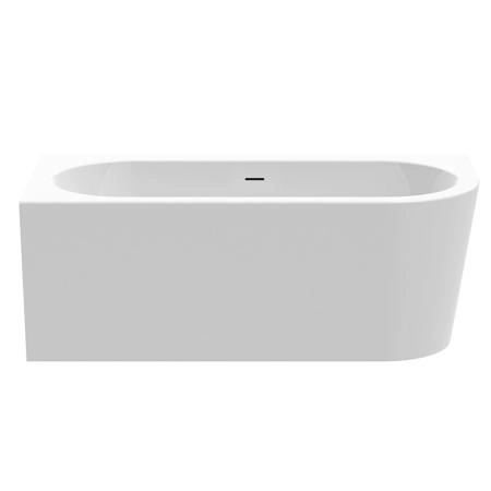 KNIEF Wall XS Corner R Ванна в левый угол 165x75x58xсм, с щелевым переливом, без сл-пер, цвет: белый