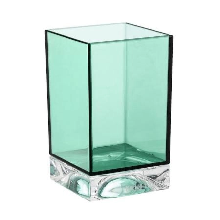 Laufen Kartell Стакан 7х7х12см., настольный, пластик, цвет: изумрудный зеленый