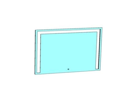 Зеркало LED Corozo Алано 1000х800, сенсор