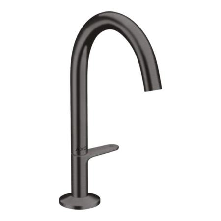Axor One Смеситель для раковины Sel 170, на 1 отв., с донным клапаном Push-Open, цвет: шлифованный черный хром