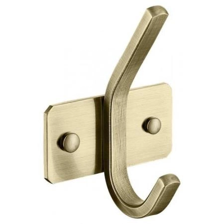 Крючок одинарный KAISER Bronze/нерж (H0051) бронза