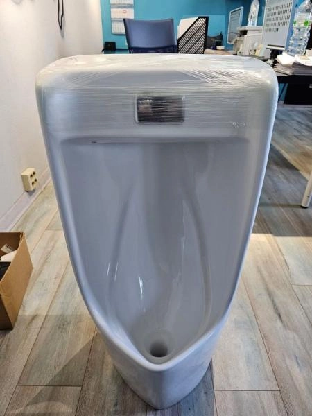 Писсуар сенсорный Gid Q9505 подвесной выпуск горизонтальный Белый