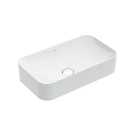 Villeroy&Boch Finion Раковина накладная 60х35х11.5см., без отв., CeramicPlus, цвет: белый