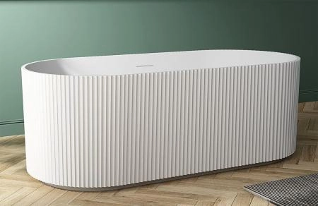 Акриловая ванна ABBER AB9325-1.7 отдельностоящая цвет белый