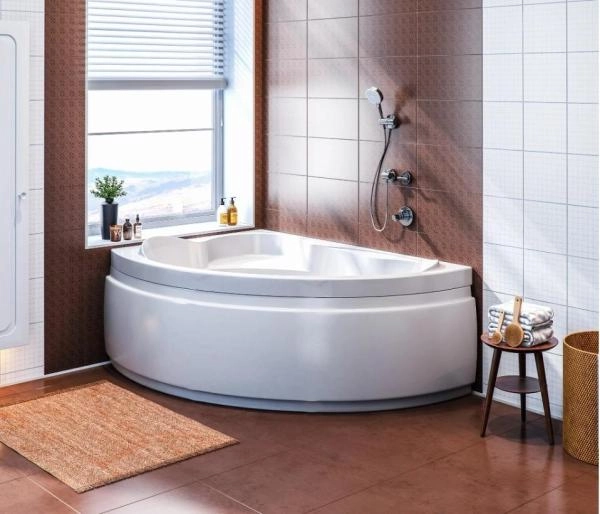 Ванна Bas Лагуна 170x110 левая с фронтальным экраном