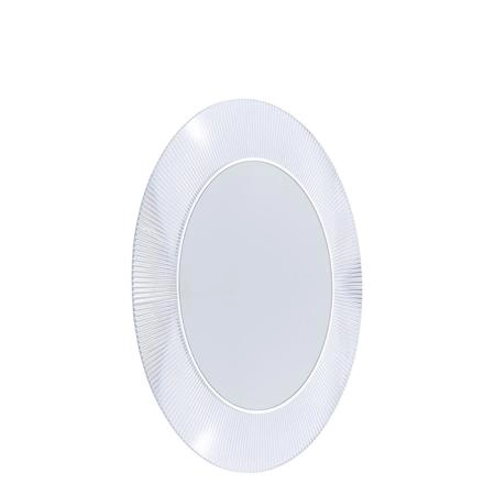 Laufen Kartell Зеркало круглое d=78см, настенное, без подсветки, цвет: прозрачный кристал