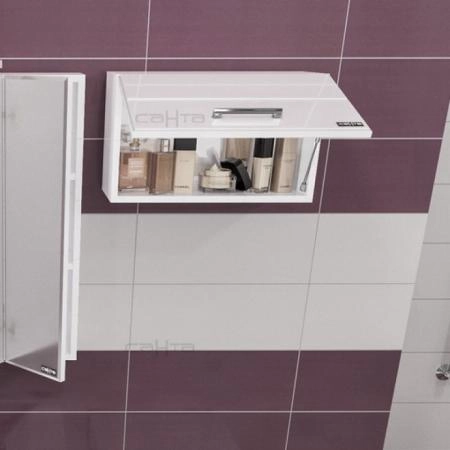 Шкаф СаНта Омега 60x30 407007, подвесной, горизонтальный