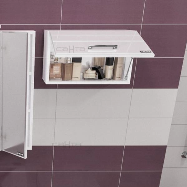 Шкаф СаНта Омега 60x30 407007, подвесной, горизонтальный