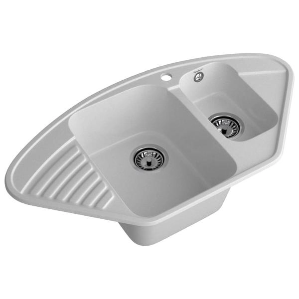 Кухонная мойка GranFest QUARZ 14, серый