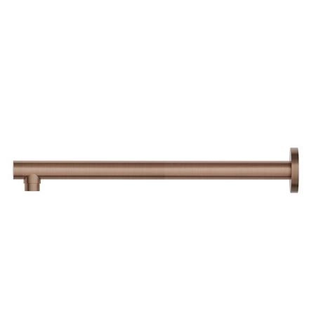 Newform X-STEEL 316 Кронштейн для верхнего душа, настенный., L=350 мм, G1/2", цвет: PVD Brushed copper bronze
