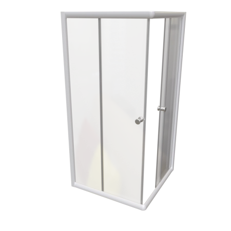 Поддон к душевому углу Дрим 110, Санрайз 110 (квадратный поддон на раме-подставке с устройством слива)