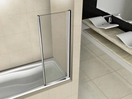 Шторка для ванны GOOD DOOR SCREEN FO-80-C-CH 6 мм 80 прозрачное