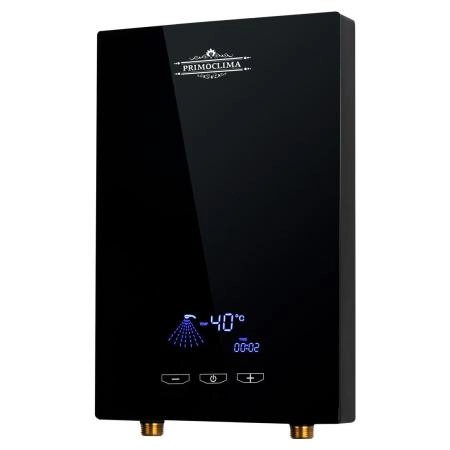 Электрический проточный водонагреватель PRIMOCLIMA VITA 8.5 кВт, черный