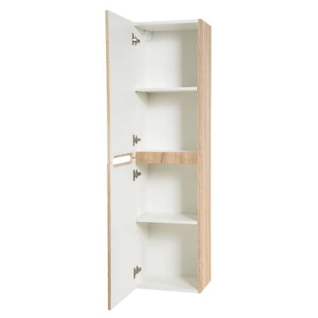 Шкаф BelBagno ETNA-1500-2A-SC-WO-P-R Rovere Bianco правый подвесной
