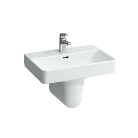Laufen Pro S Раковина 55х38х9,5см., подвесная/накладная без отв., цвет: белый