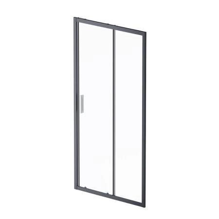 Дверь душевая в нишу AM.PM Gem W90G-100-1-195BT прозрачное, профиль черный