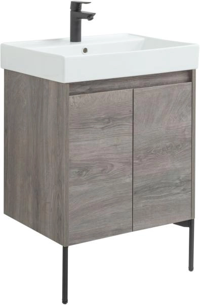 Тумба под раковину Aquanet Nova Lite 60 дуб рошелье (2 дверцы)