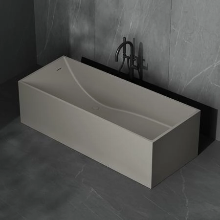 Dea Design Modern Ванна 158х68х58см., отдельностоящая, Solid Surface, цвет: White №18