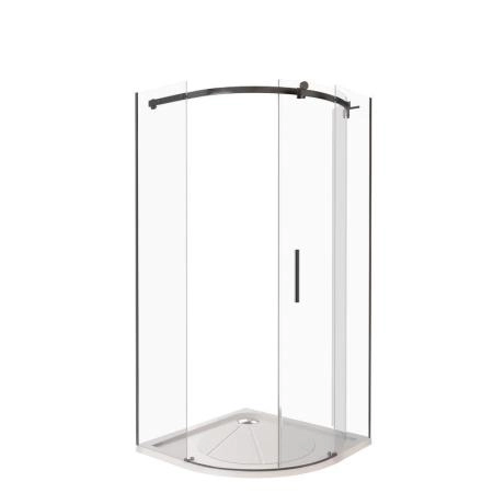 Душевой уголок GOOD DOOR GALAXY R-100-C-B 100x100 прозрачное