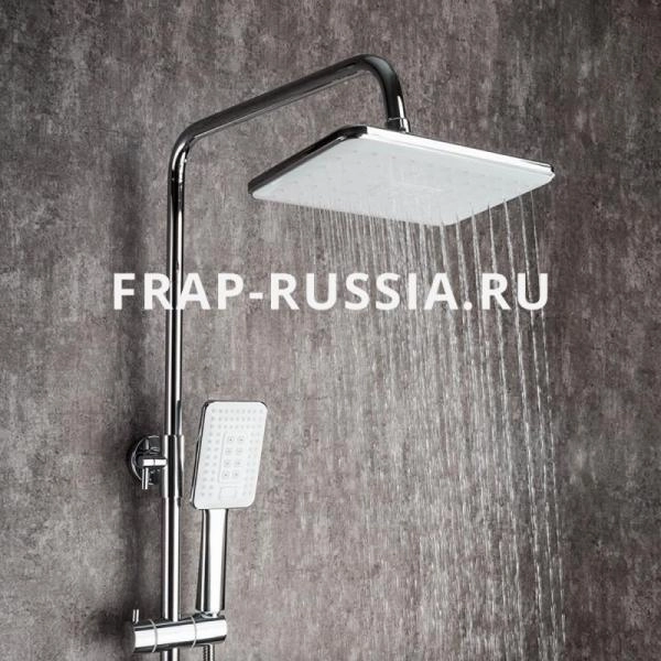Душевая система Frap H58 F2458 для ванны,цвет белый хром
