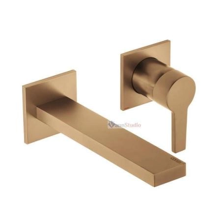 Смеситель для умывальника Keuco Edition 11 51116030201 встраиваемый, 187 мм Бронза шлифованная