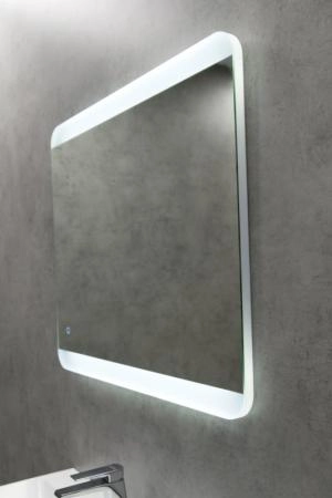 Зеркало Belbagno SPC-CEZ-700-700-LED-BTN Led подсветка вкл/выкл 700x30x700