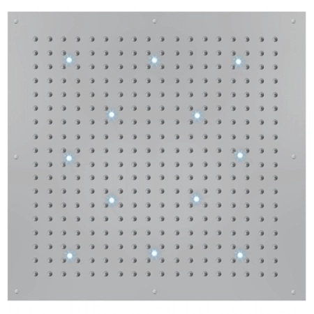 Bossini Dream-XL CUBE Верхний душ 100x100см, с 12 LED RGB, цвет: хром