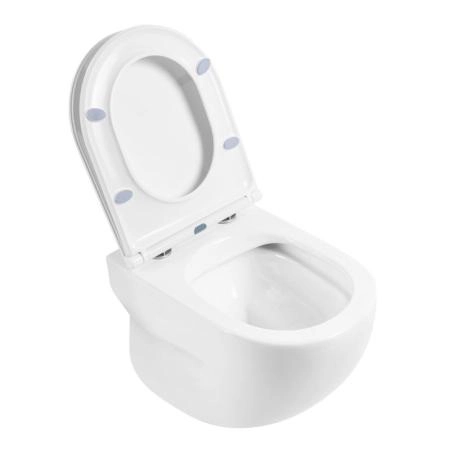 Унитаз Belbagno ONDA BB066CHR подвесной безободковый с креплением