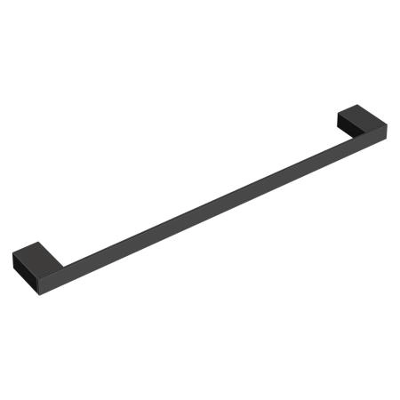 Полотенцедержатель Boheme длинный Qubic Black 10722-B