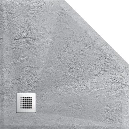 Поддон для душа Vincea из искусственного камня VST-4SP1010G, 1000*1000*25, серый